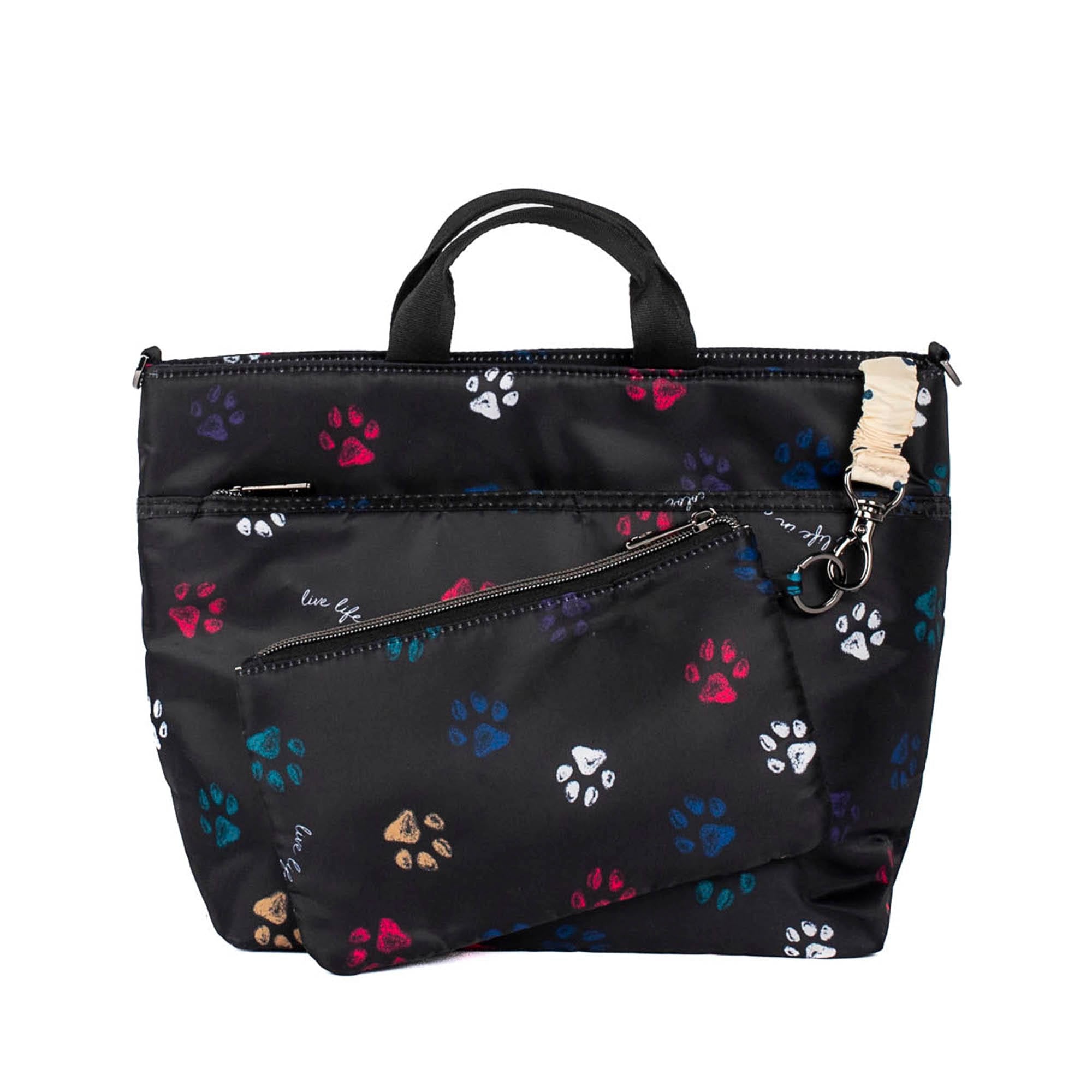 Tenor 2pc Crossbody Bag - PAWS BLACK - Tenor2pc_PawsBlack_05_4848062c-7752-44d2-a818-59ebe2206a45